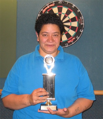 Valona Hereora (Ladies Singles Winner)